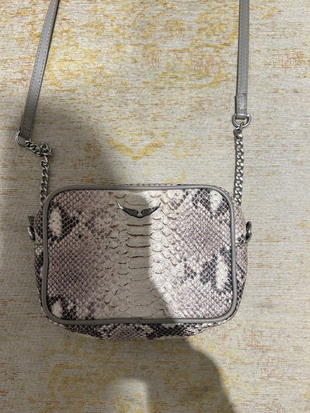 Bolso Zadig & Voltaire pequeño piel serpiente