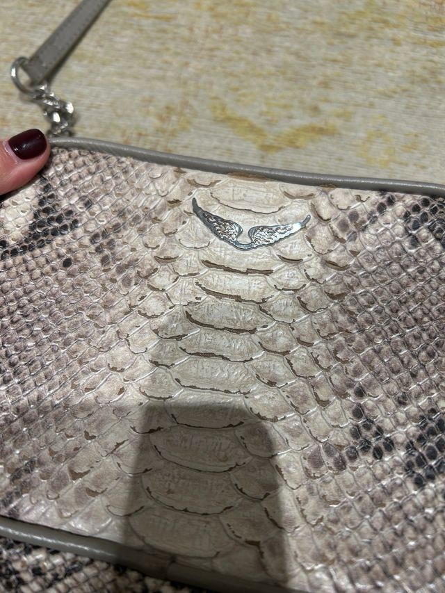Bolso Zadig & Voltaire pequeño piel serpiente