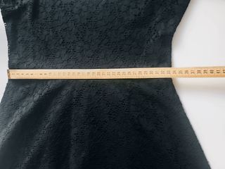 Mini vestito pizzo nero Forever 21 tg M