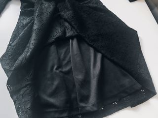 Mini vestito pizzo nero Forever 21 tg M