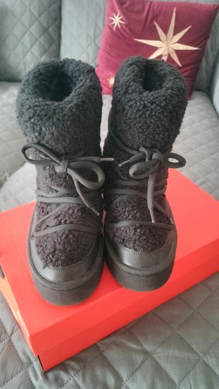 Botas de nieve negras