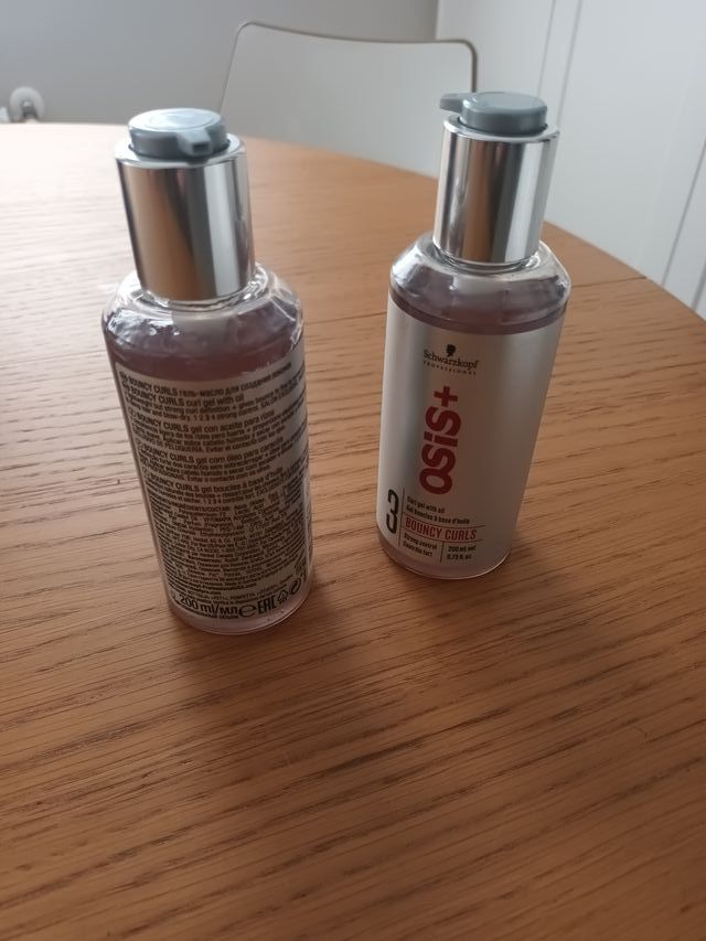 2 botes Gel pelo rizos OSIS+ Schwarzkopf