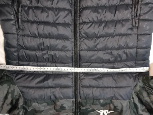 Chaqueta Kappa Talla S Negra y Gris