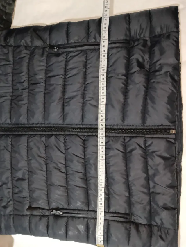 Chaqueta Kappa Talla S Negra y Gris