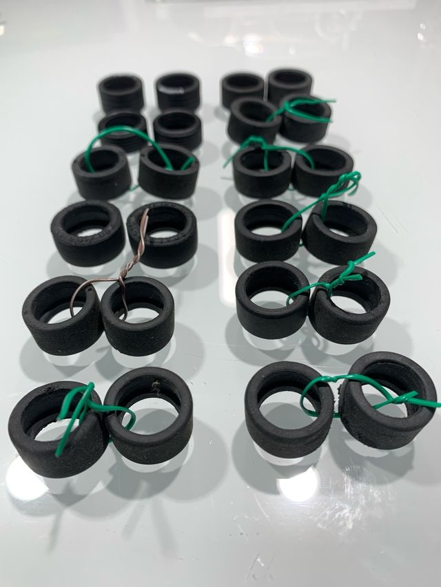 Neumáticos Scalextric/Slot (Pack 12)