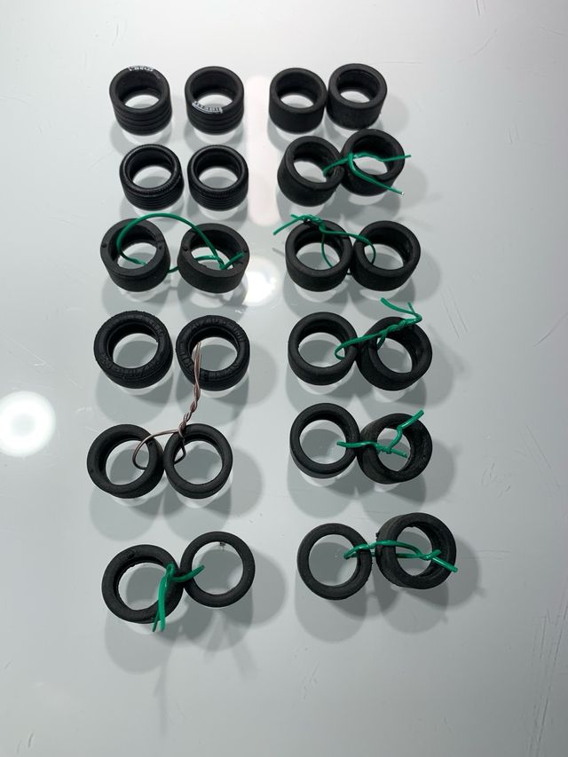 Neumáticos Scalextric/Slot (Pack 12)