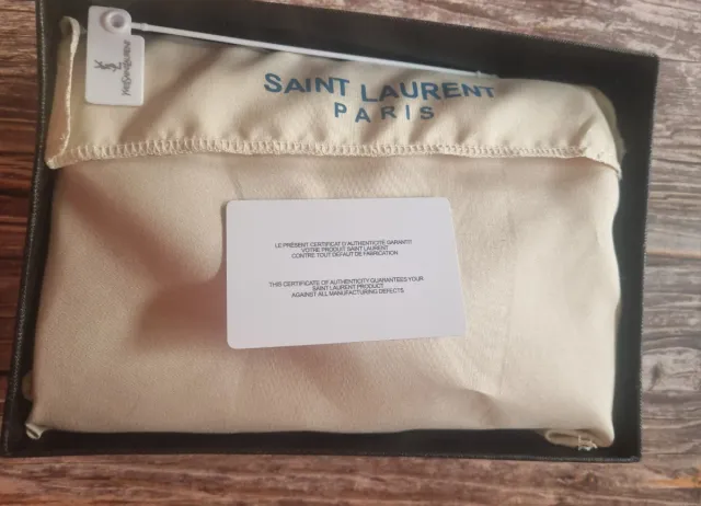 Borsa a tracolla Saint Laurent rossa