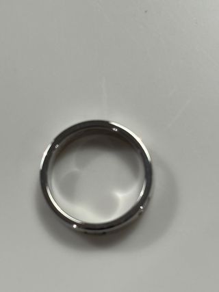 Anillo Cartier LOVE Oro Blanco Talla53/13 Española