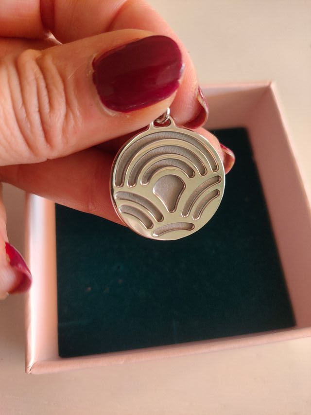 Colgante Les Georgettes by Altesse Rosa/Plata