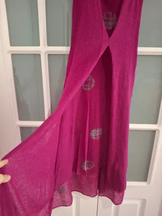 Vestido fucsia Ingrid Munt talla única