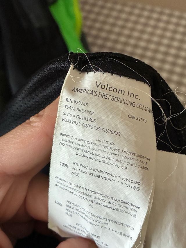 Abrigo nieve Volcom