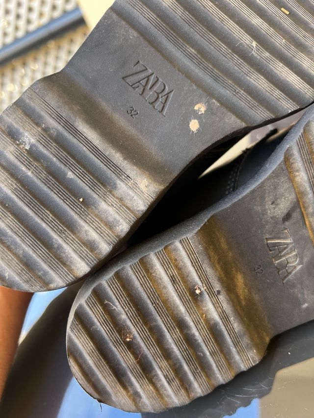 Zapatos Zara Niños Negro