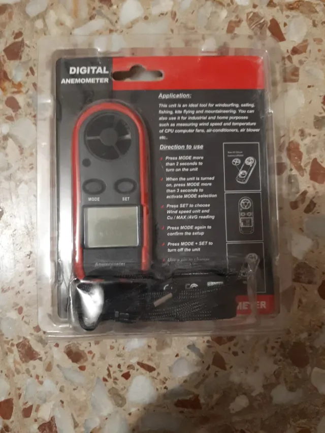 Anemómetro Digital Nuevo