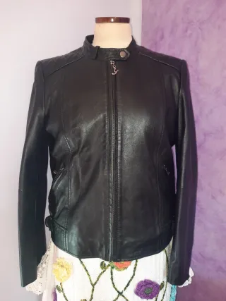 Chaqueta Fosh Piel Cordero Talla L Marrón