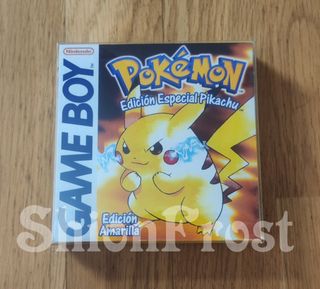 Lote 3 Cajas Pokémon Edición Roja, Azul y Amarilla