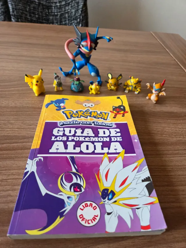 Guía Pokémon Alola y Figuras