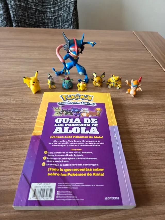 Guía Pokémon Alola y Figuras