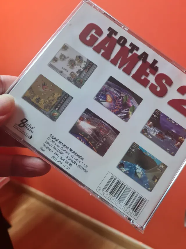 Juego PC CD-ROM Total Games 2
