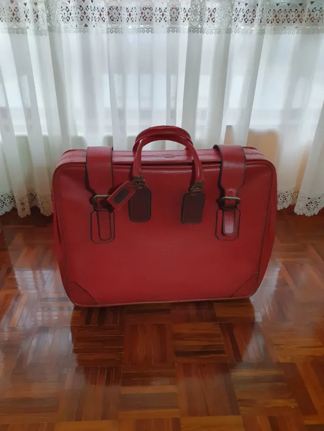 Maleta Vintage Roja