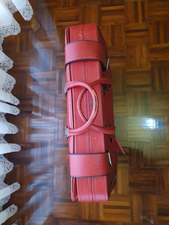 Maleta Vintage Roja