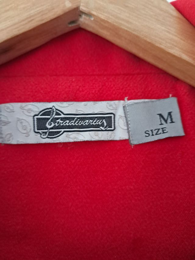 Abrigo de mujer rojo