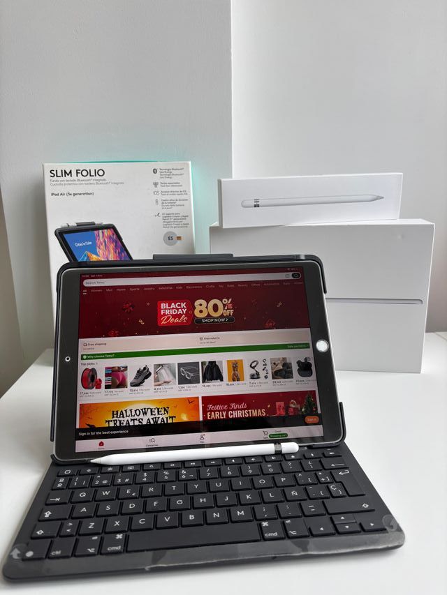 iPad Air 3ª Gen. + pencil + slim folio