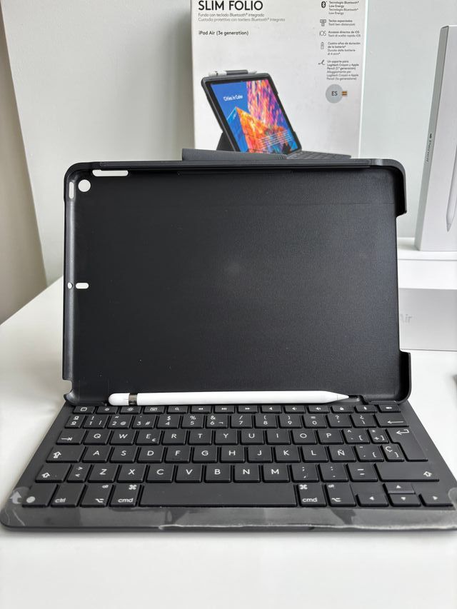 iPad Air 3ª Gen. + pencil + slim folio