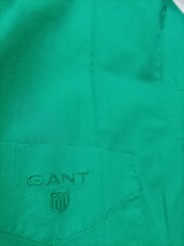 Camisa Gant Hombre Talla L Verde