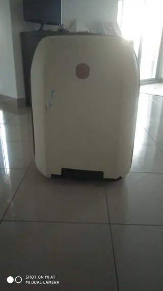 Valigia Bric's bianca e marrone