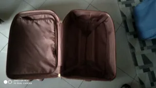 Valigia Bric's bianca e marrone