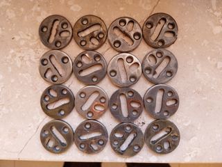 Cerniera Perno eccentrico  piastra tonda  cava 