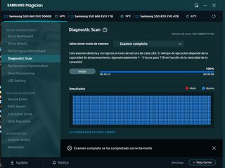 Samsung SSD 860 EVO de 500GB.