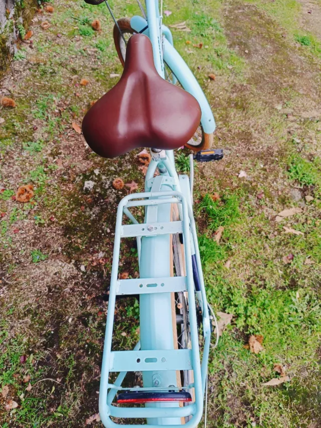 Bicicleta paseo Btwin + Casco