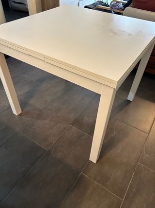 Mesa Ikea Bjursta 90x90 Extensible
