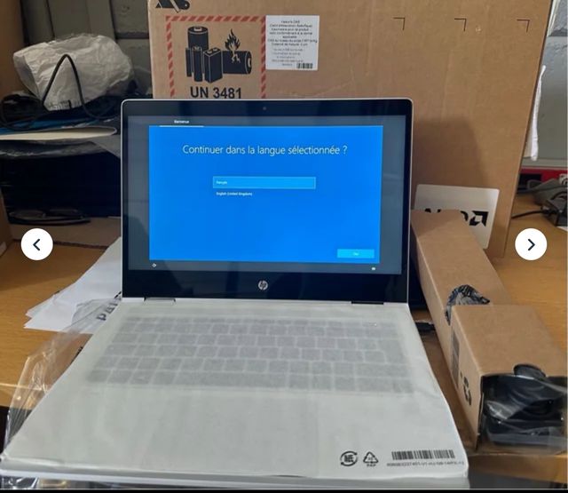 HP Pro X360 435 G9 13”3 Ryzen5 8Gb 256Gb Táctil