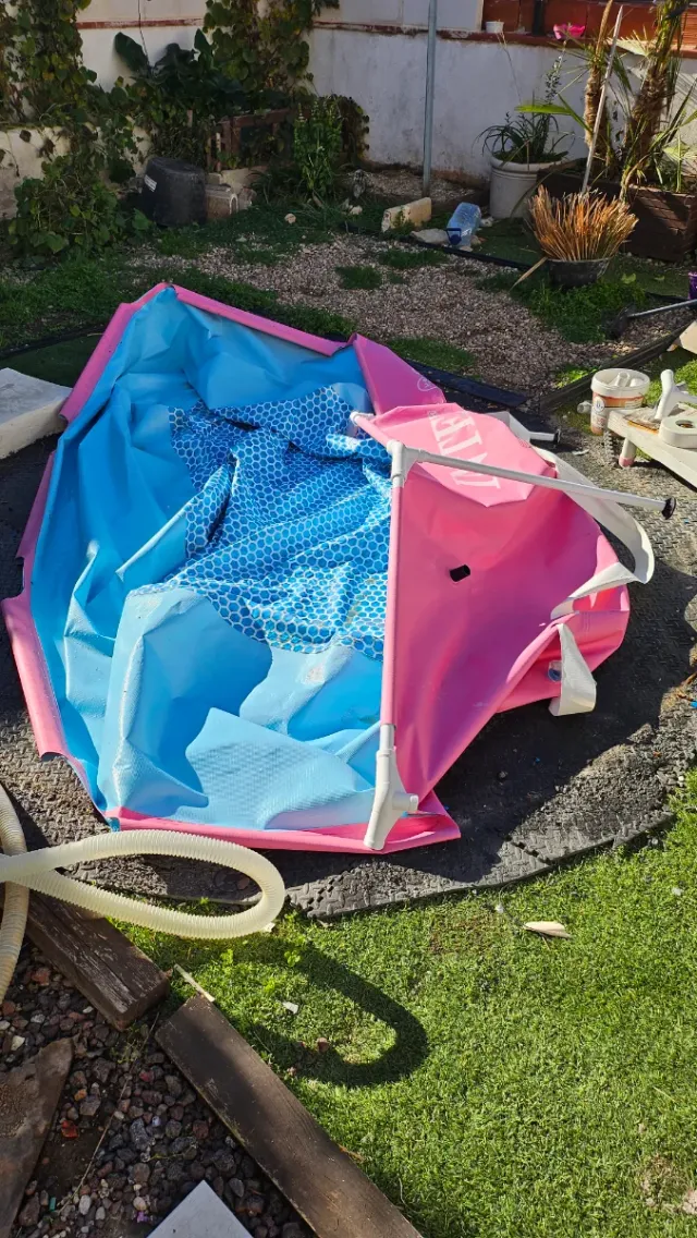 Piscina elevada Intex Rosa