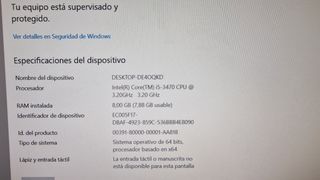 HP Ordenador PC Windows 10