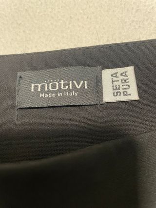 Gonna mini Motivi in pura seta tg 46