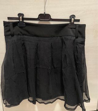 Gonna mini Motivi in pura seta tg 46