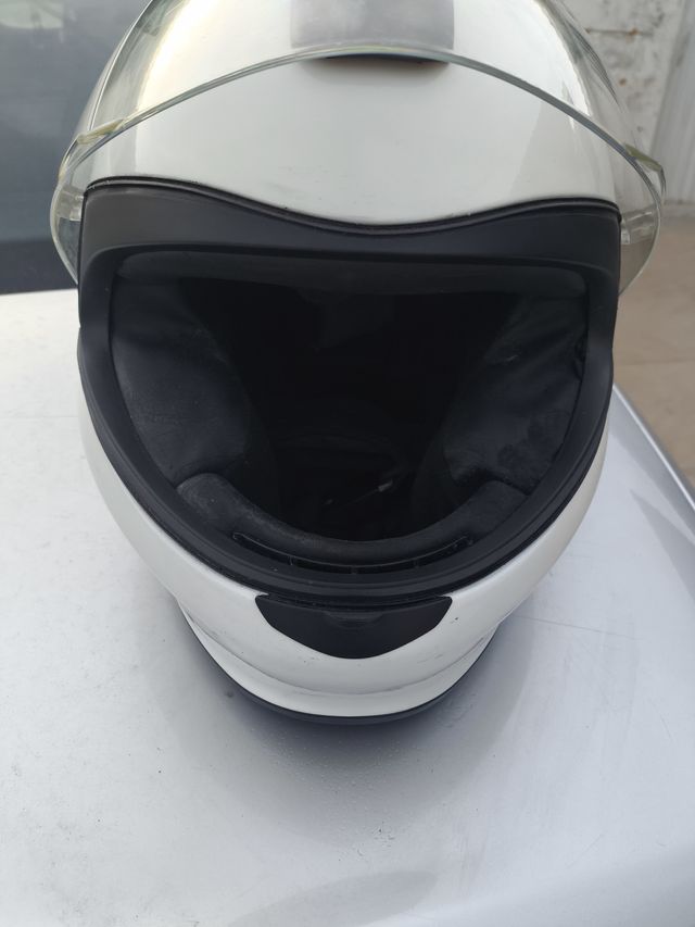 Casco Moto BMW Blanco