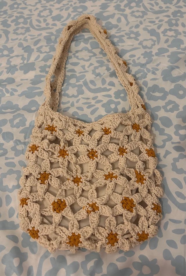 Bolso Crochet Flores Pull&Bear