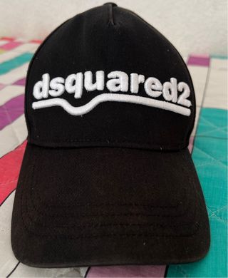 Gorra DSQUARED2 Negra Bordada
