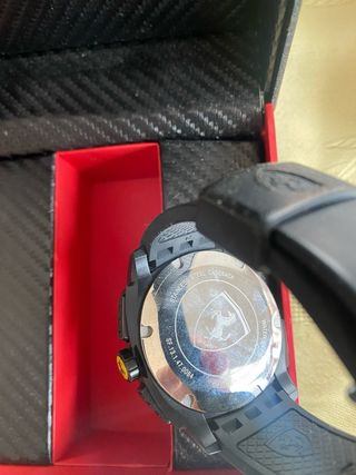 Reloj Scuderia Ferrari Negro