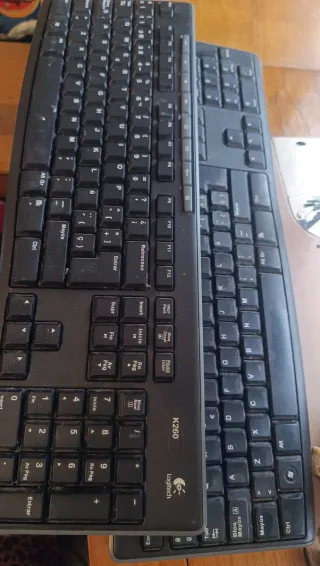 Teclado Logitech K260 Negro/Gris