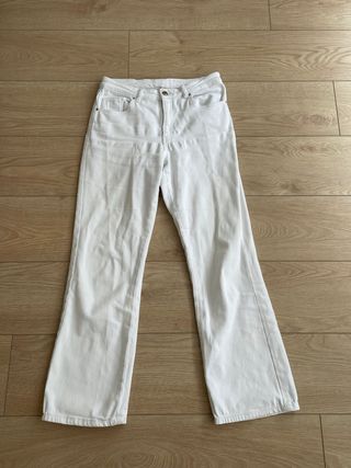 Pantalones campana Mango Talla 36