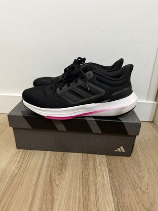 Zapatillas Adidas Negras y Rosas