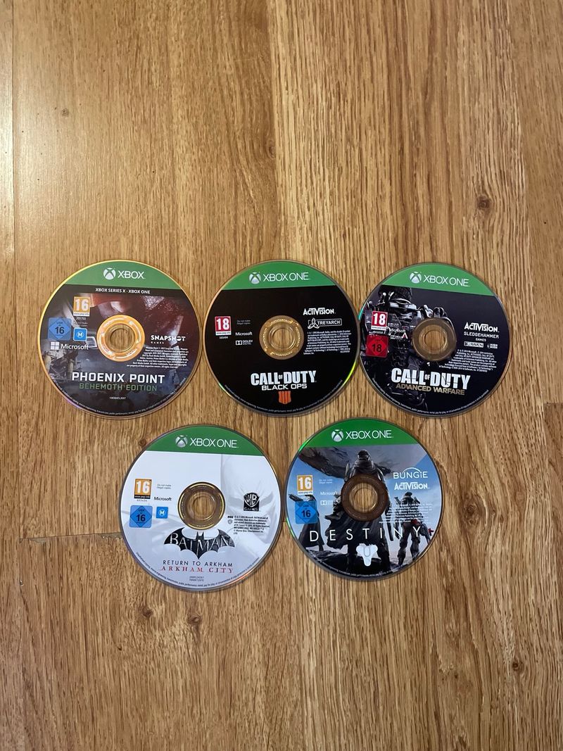 Imagen de Lote 5 Juegos Xbox One: Call of Duty, Batman, Dest
