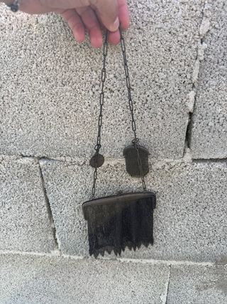 Portamonete vintage in argento