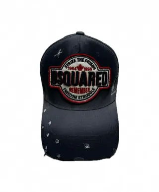 Gorra DSQUARED2 Negra y Roja