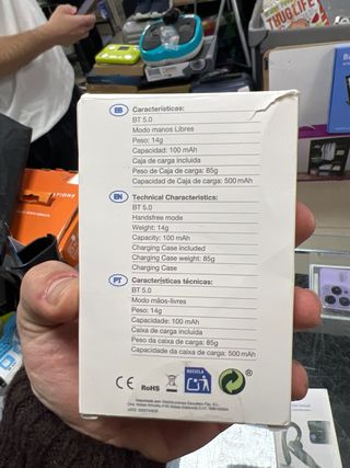 Auricular Bluetooth NK V5.1 Manos Libres